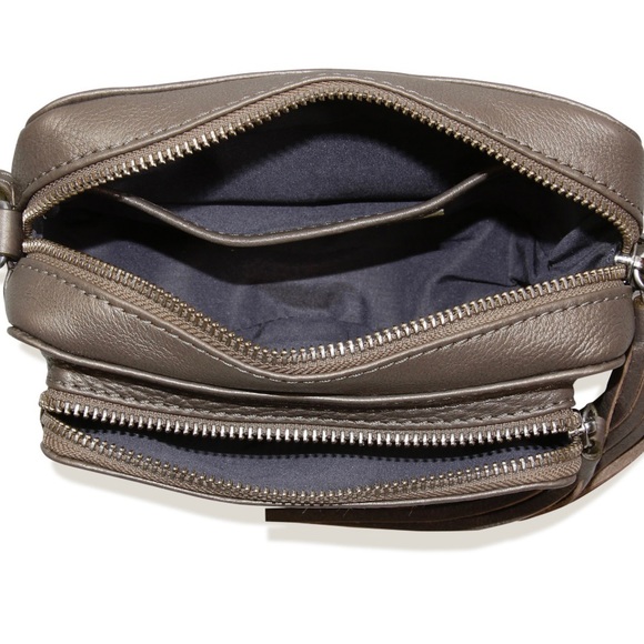 Hadaki Caroline's Piggy Back Leather Crossbody Bronze - Picture 5 of 5